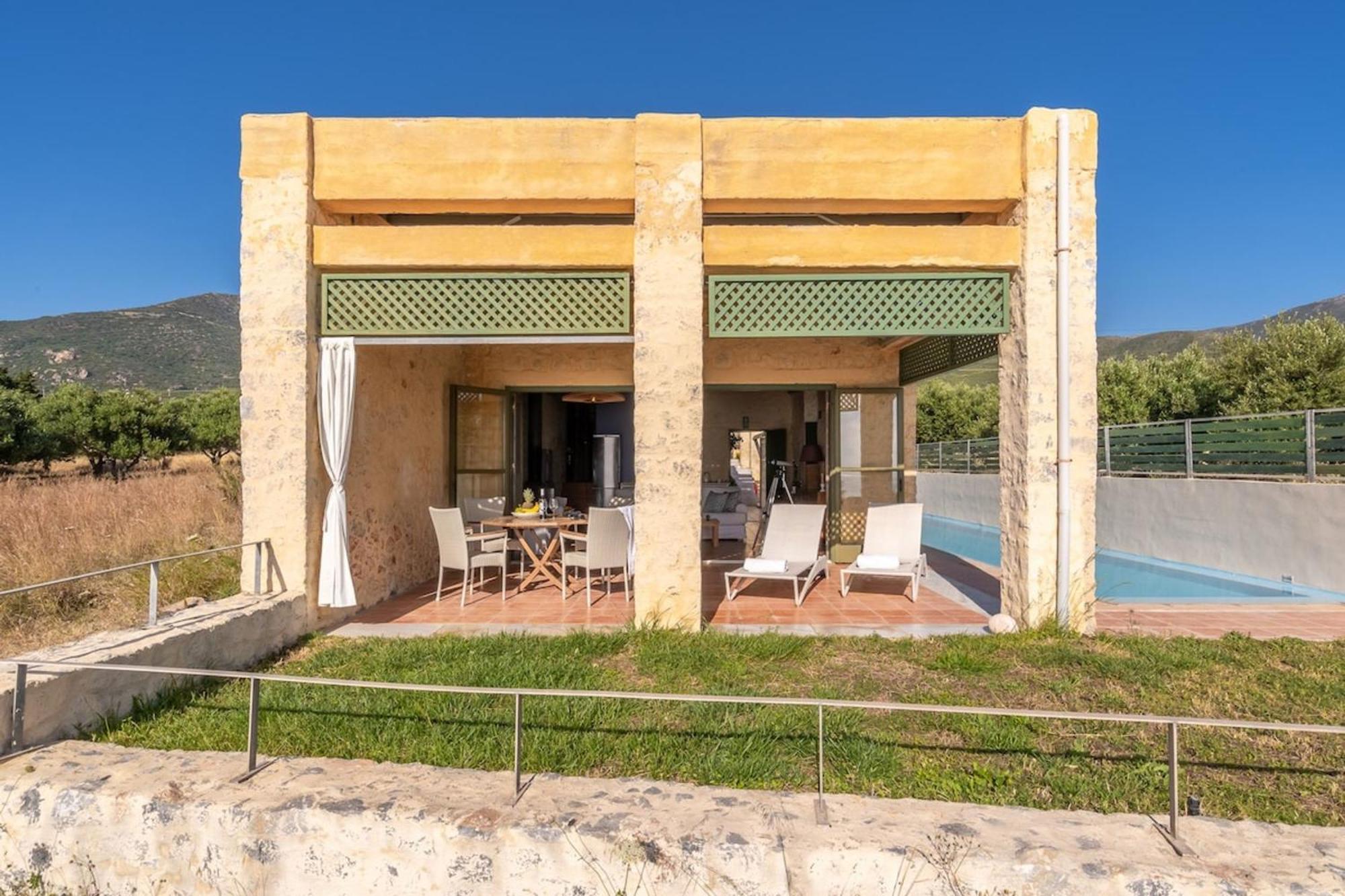 Villa Mediterranea, With Heated Pool Livadia  Exterior foto