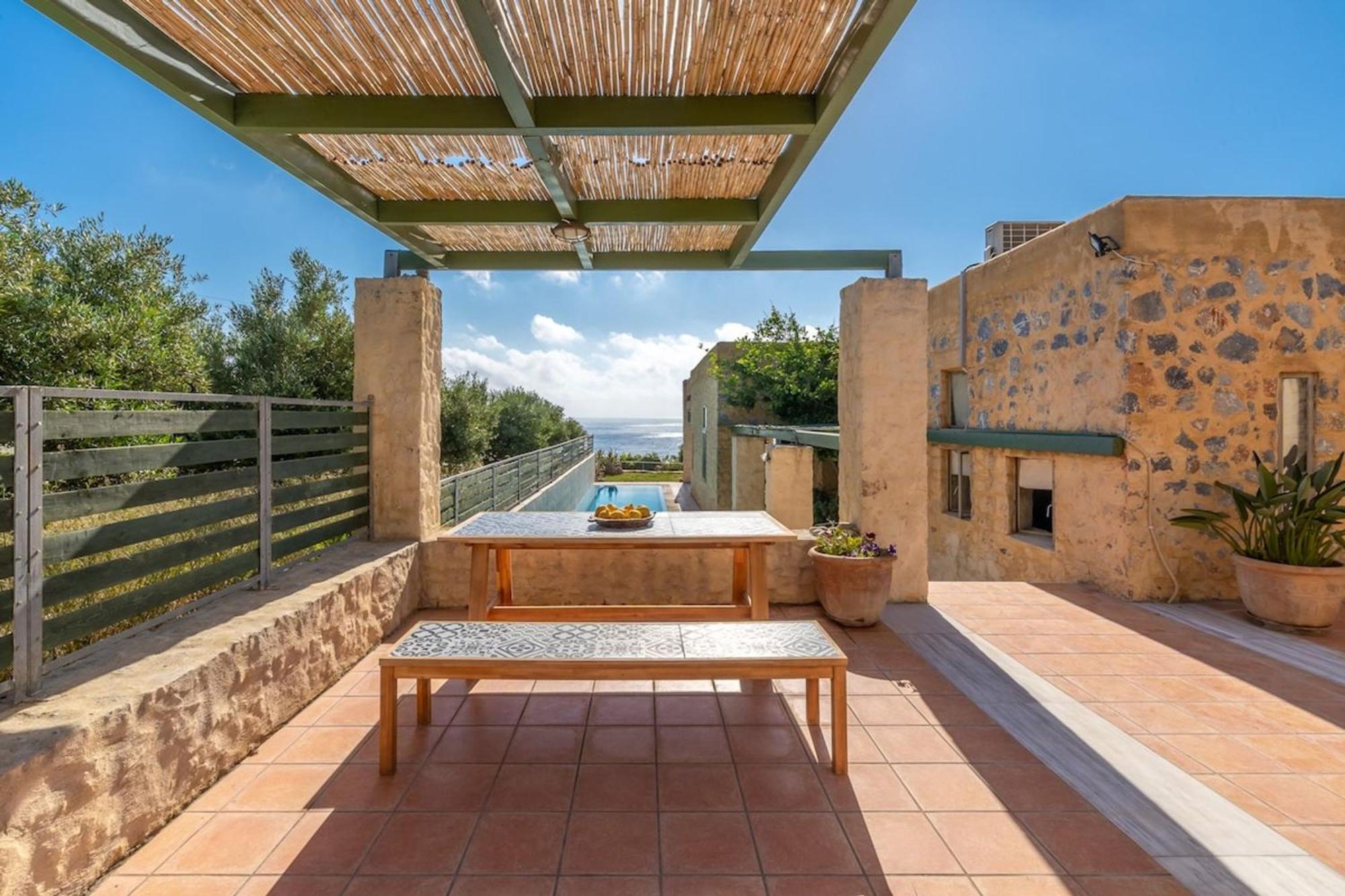 Villa Mediterranea, With Heated Pool Livadia  Exterior foto